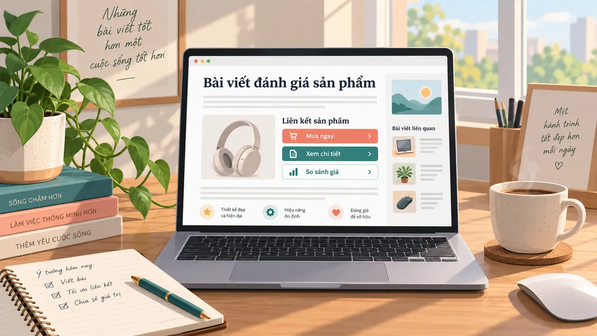 hướng dẫn kiếm tiền affiliate marketing từ blog cá nhân Huu Thi Blog