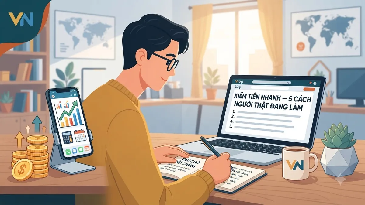 kiếm tiền nhanh