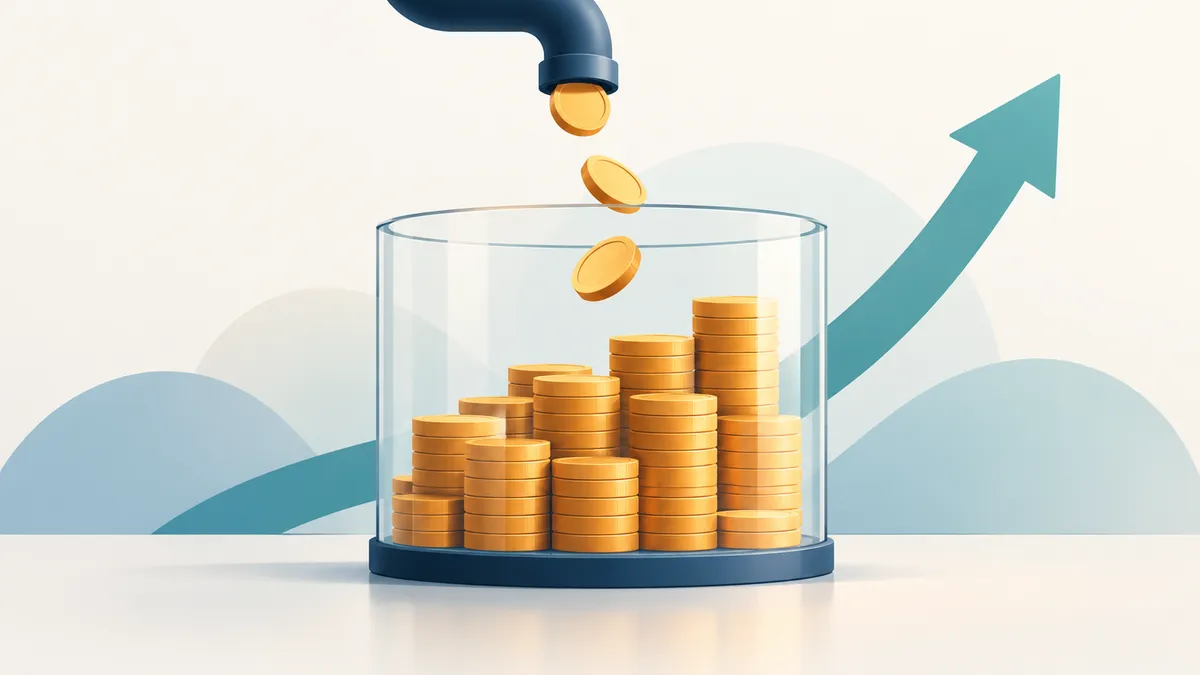 Biểu đồ minh họa open interest hàng hóa phái sinh với các vị thế hợp đồng đang mở